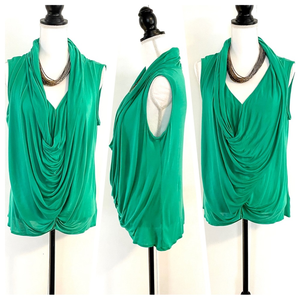 Jennifer Lopez Women’s Surplice Sleeveless Top